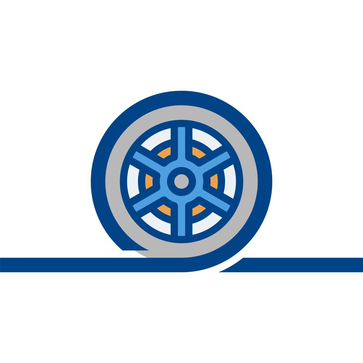 connect color style 轮子 icon