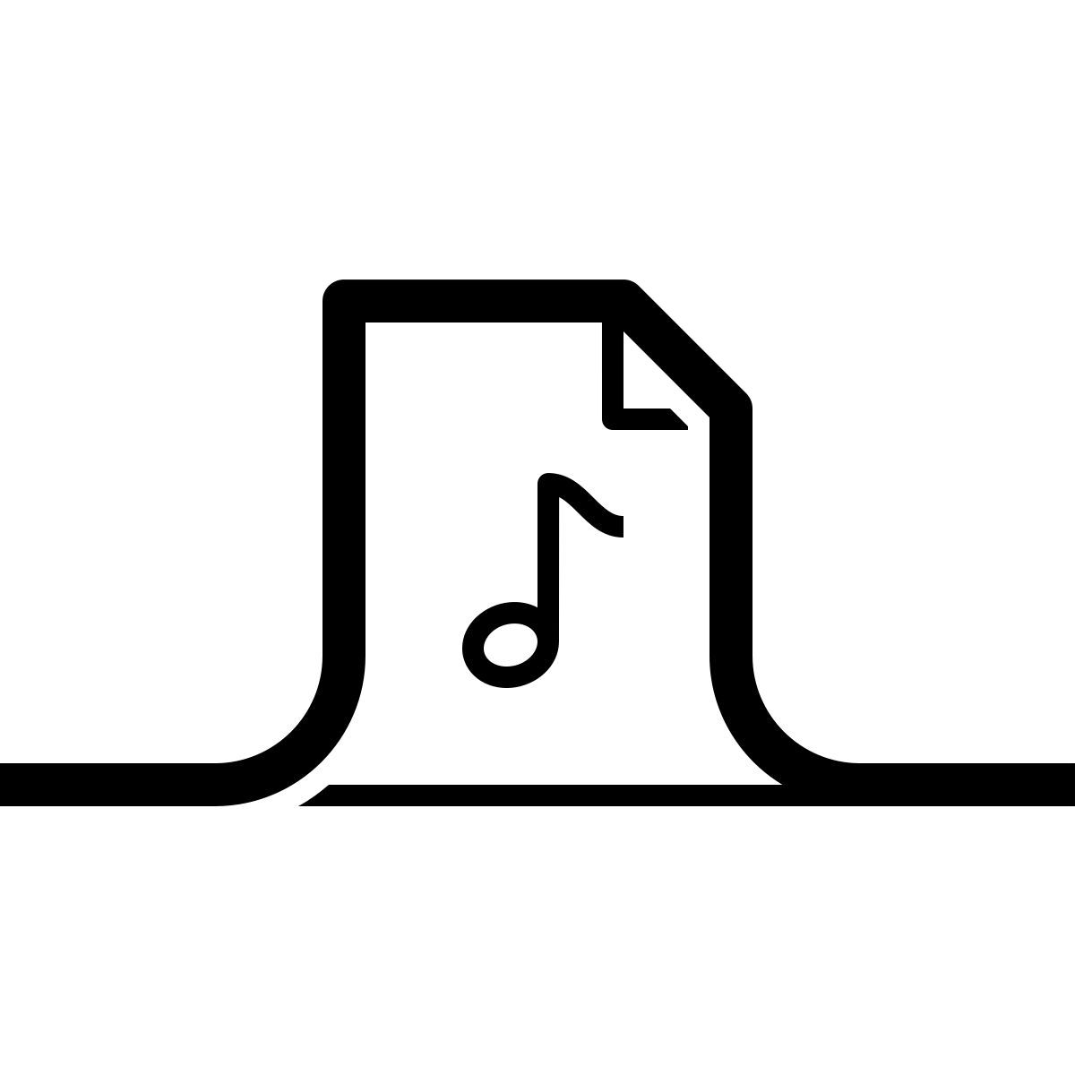 connect style audiodatei icon