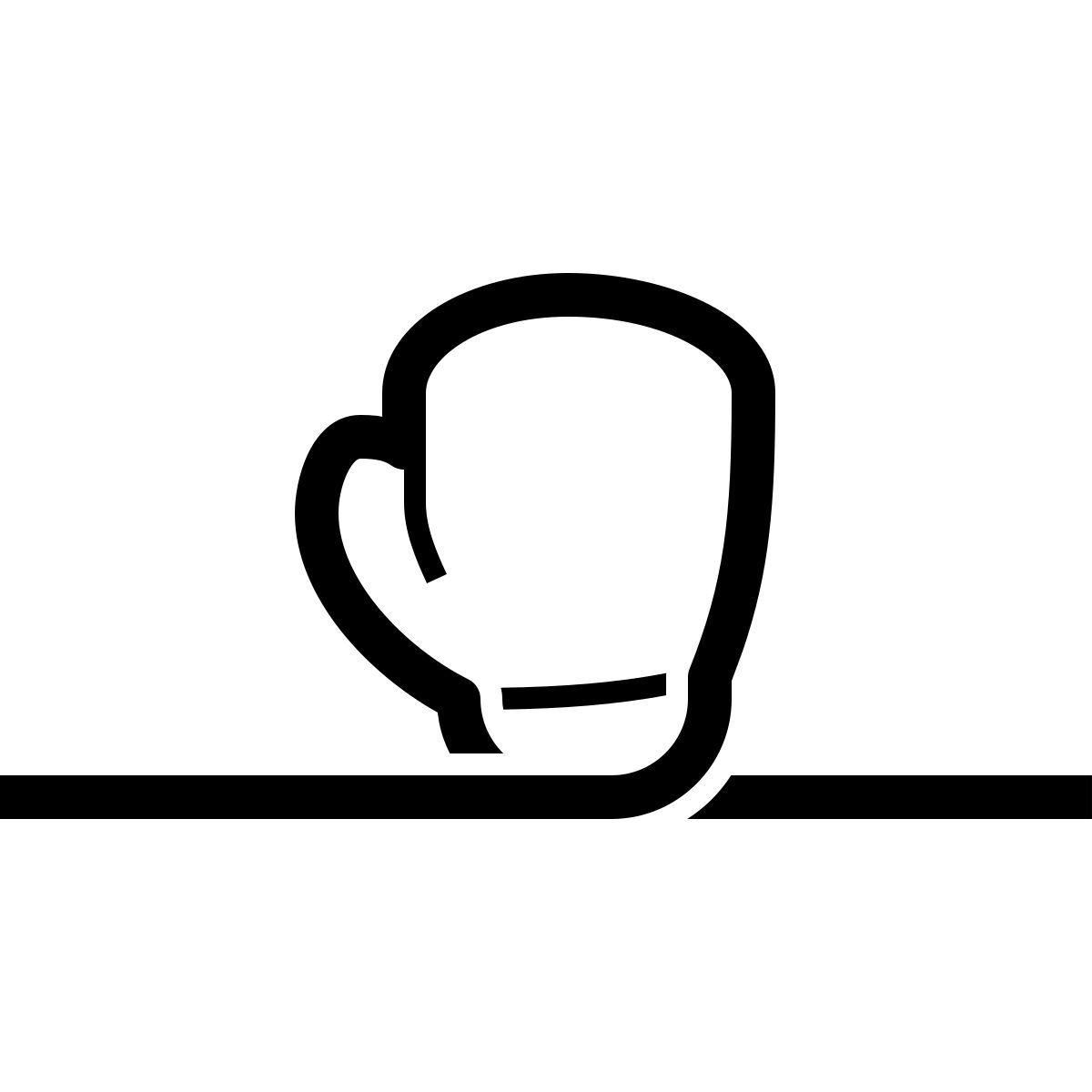 connect style boxing glove icon