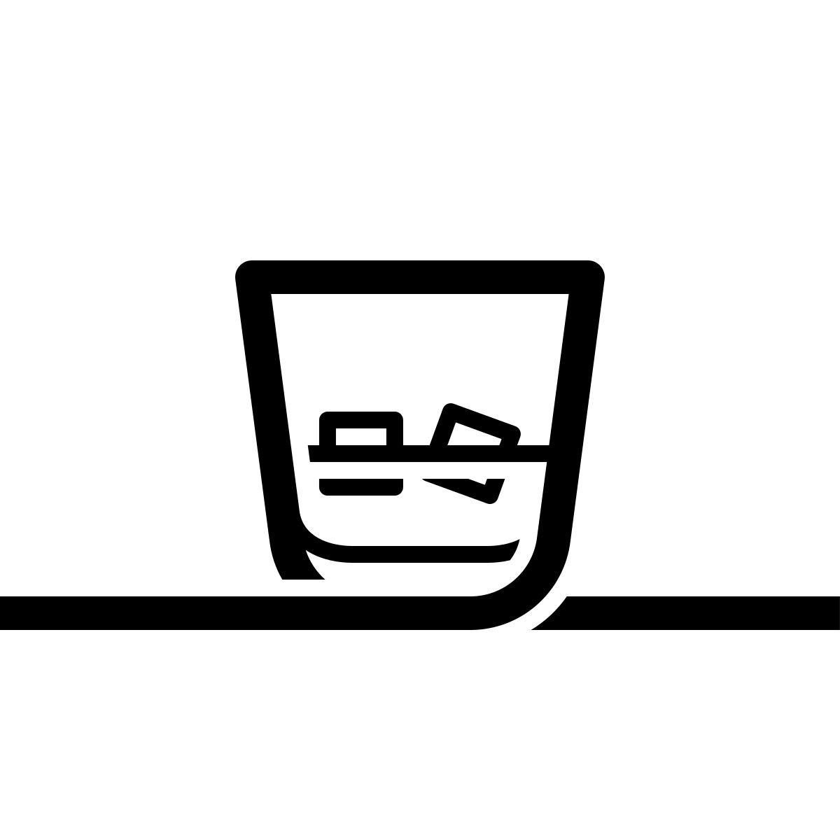 connect style bicchiere di whisky icon