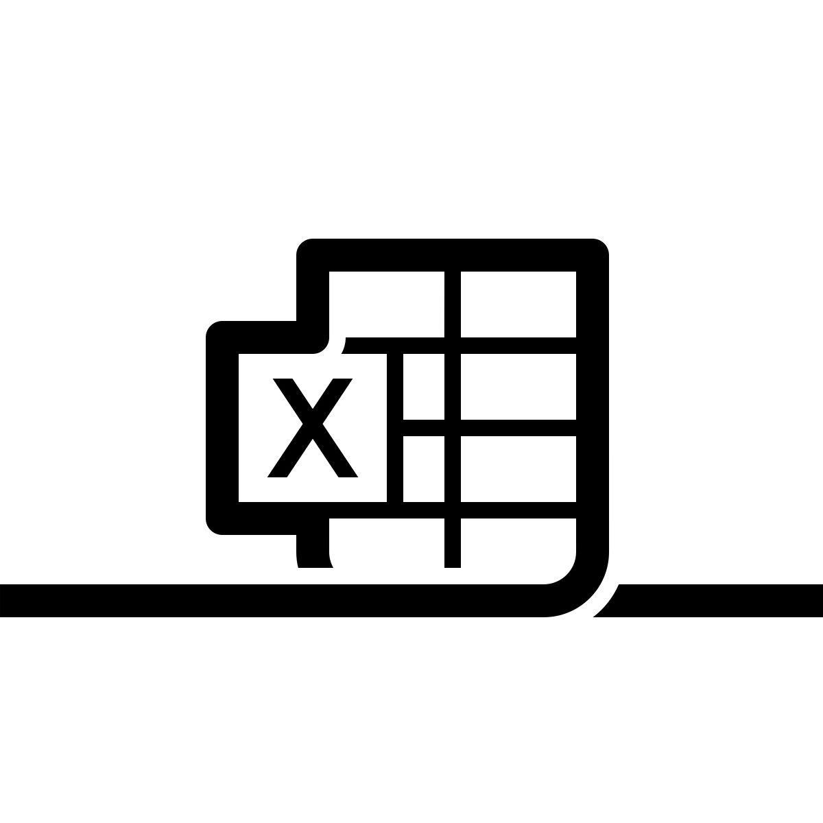 connect style microsoft excel 2019 icon