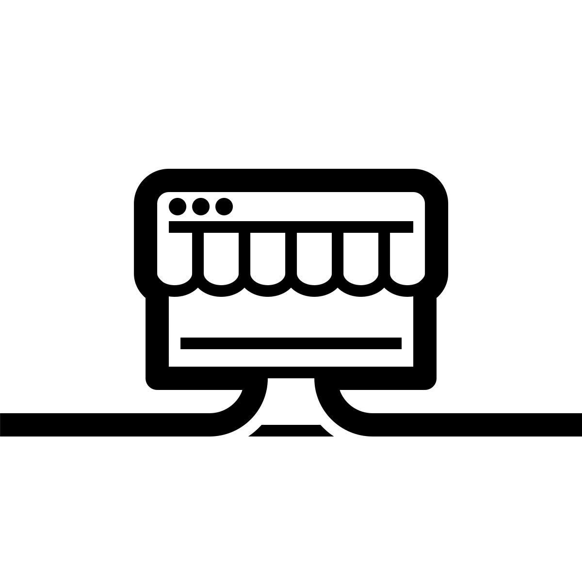 connect style online shopping icon
