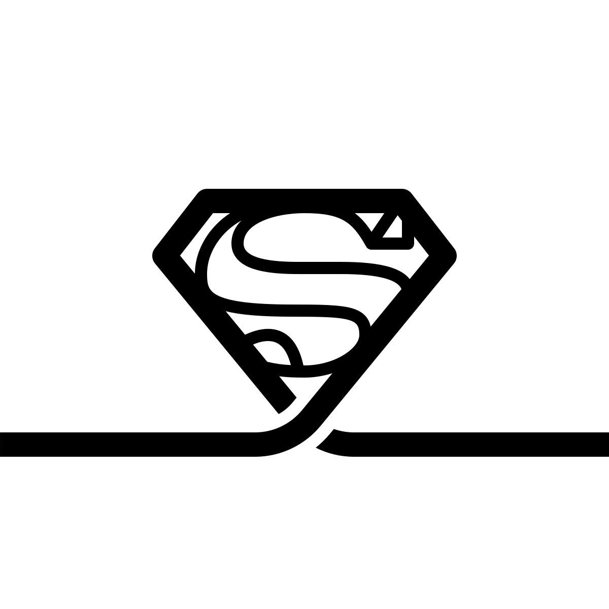 connect style superman icon