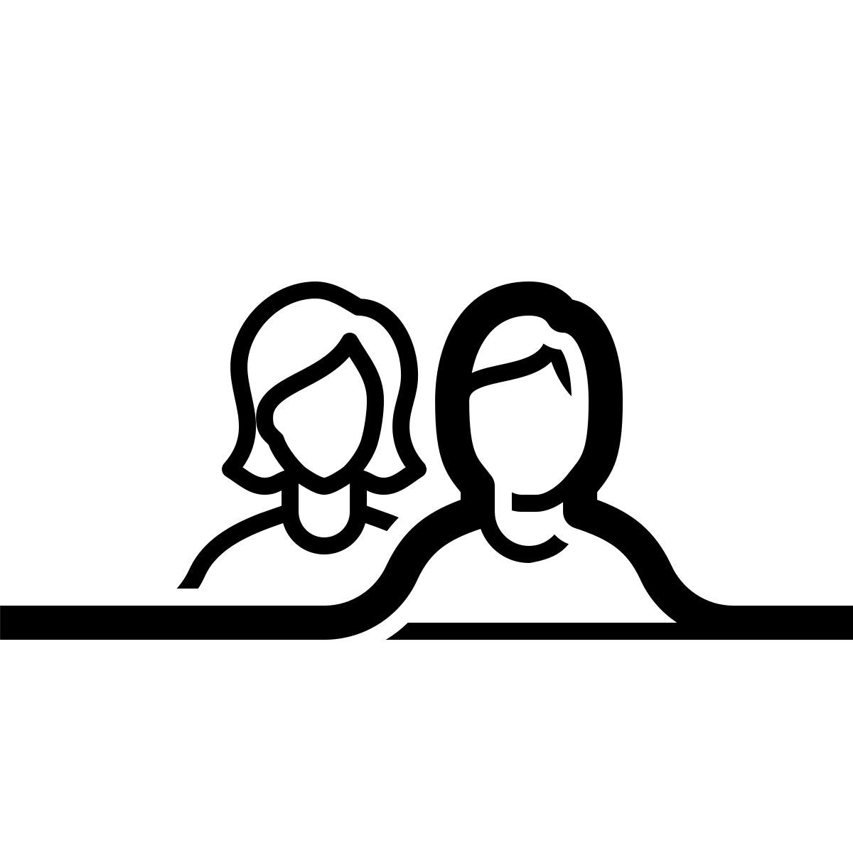 connect style 사용자 그룹 남성 여성 icon