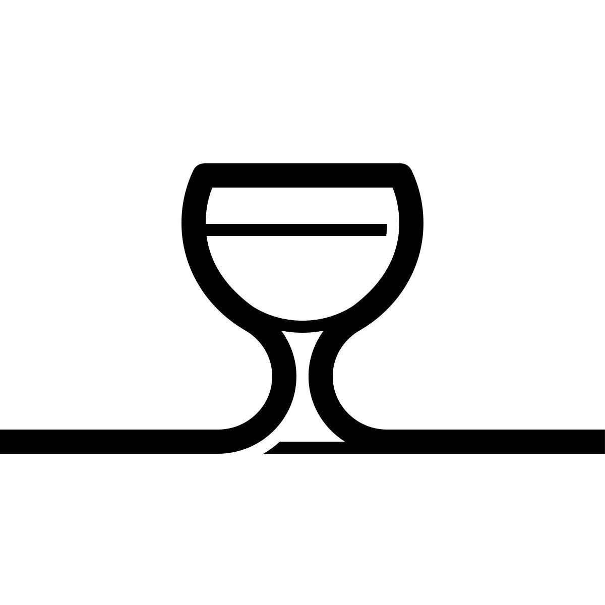 connect style verre à vin icon