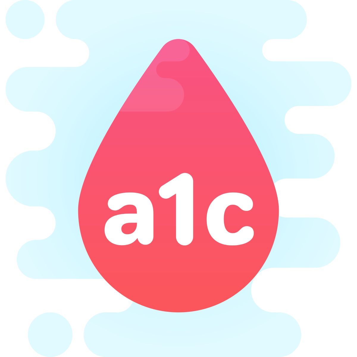 cute clipart style a1c测试 icon
