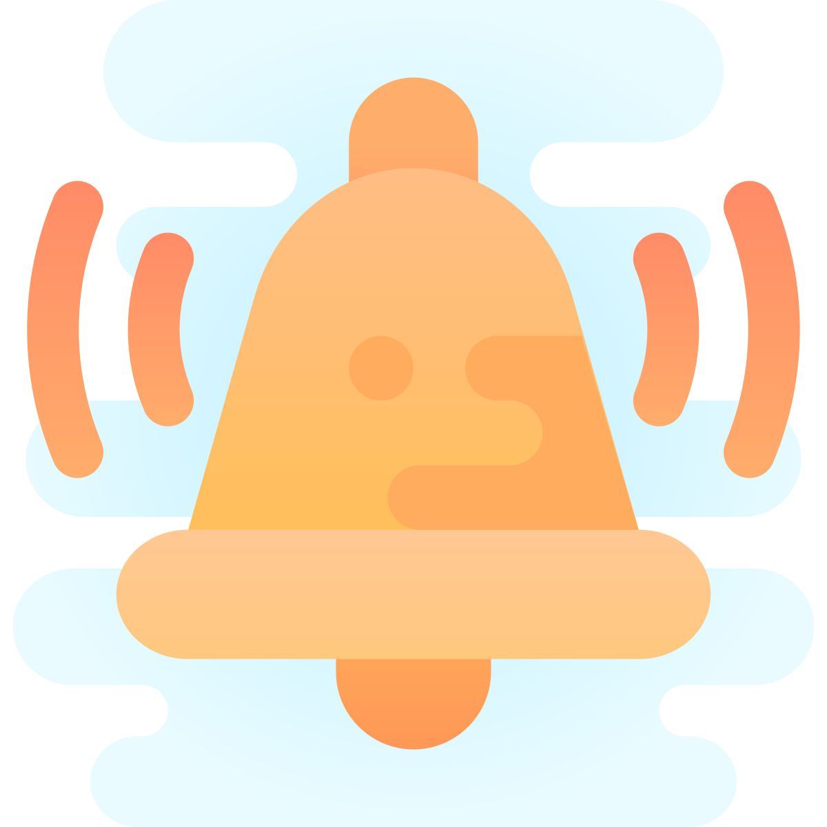 cute clipart style 报警 icon