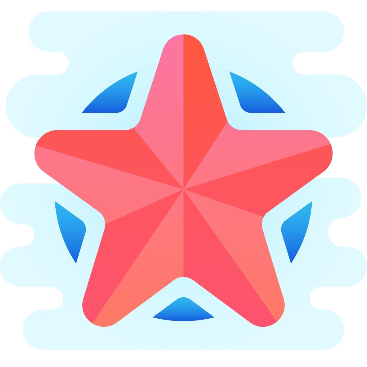 cute clipart style 军星 icon