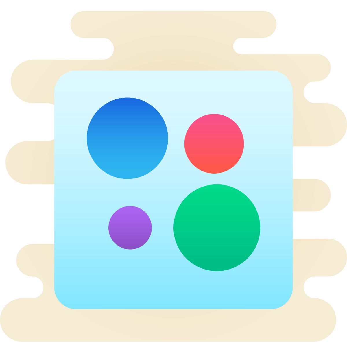 cute clipart style 내 할아버지 icon