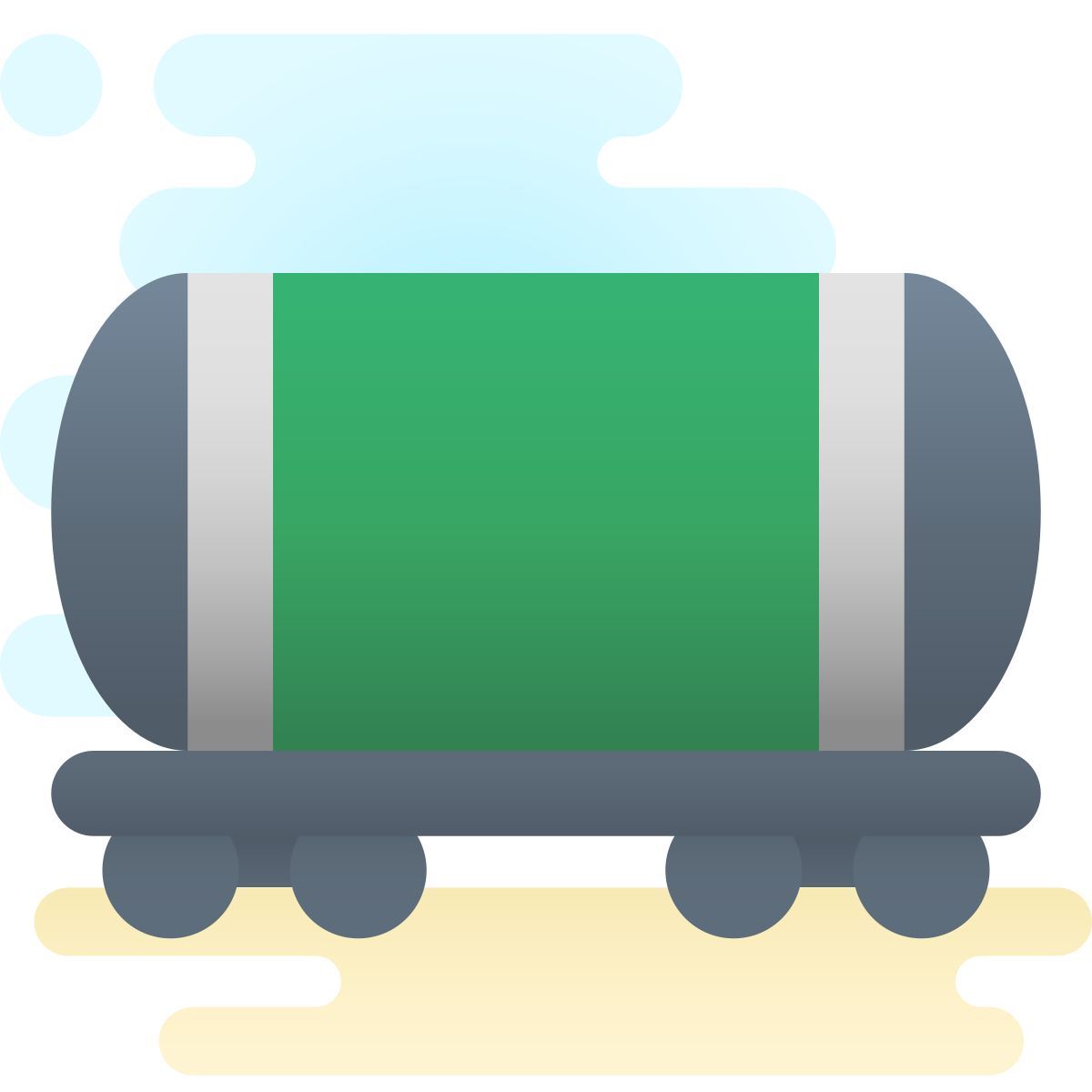 cute clipart style cargo wagon icon