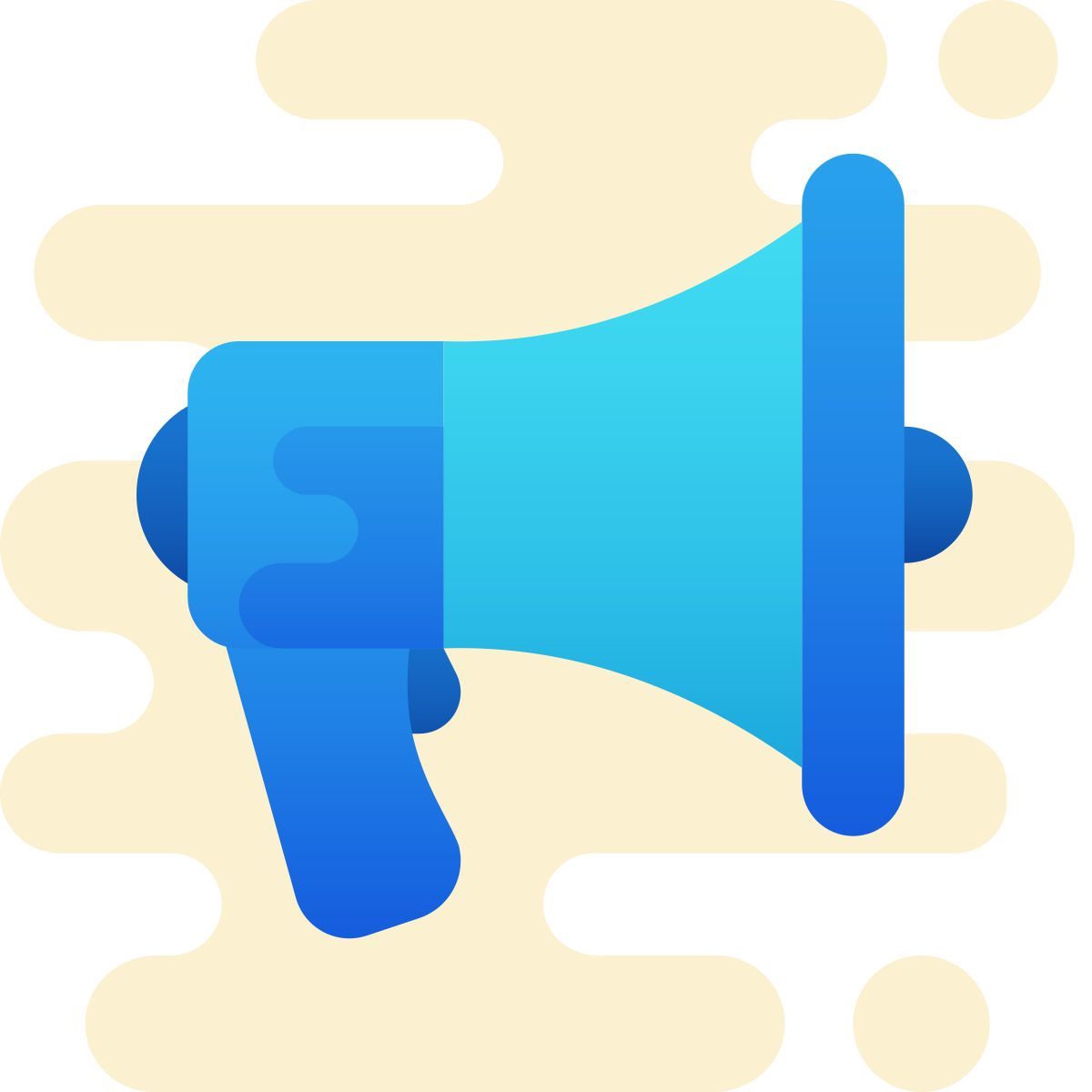 cute clipart style pubblicità icon