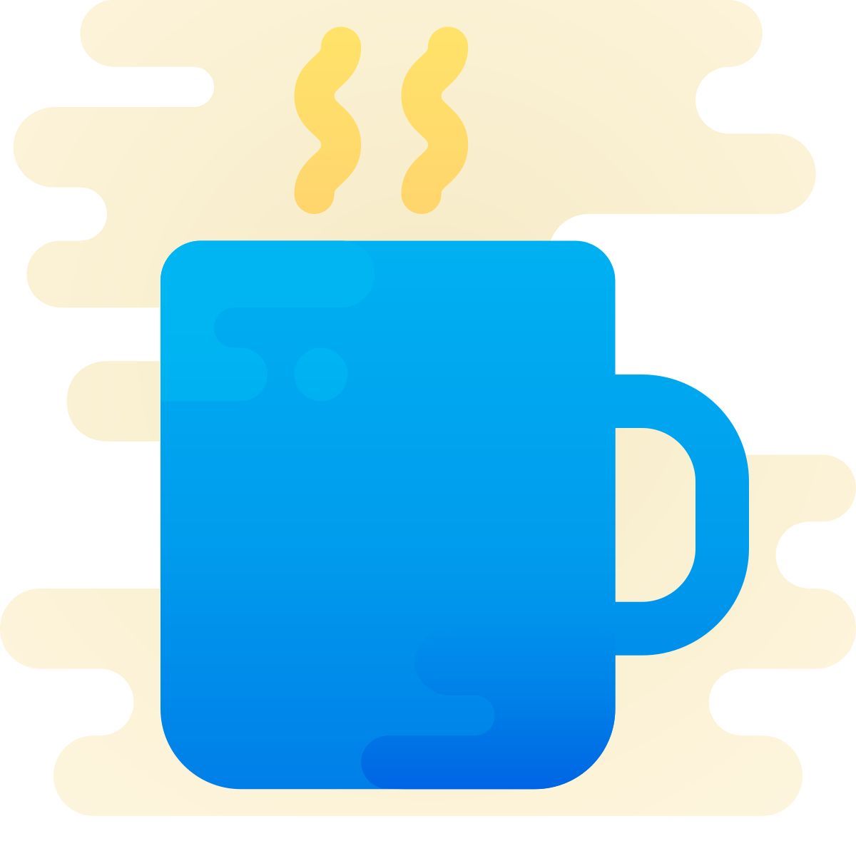 cute clipart style tasse icon