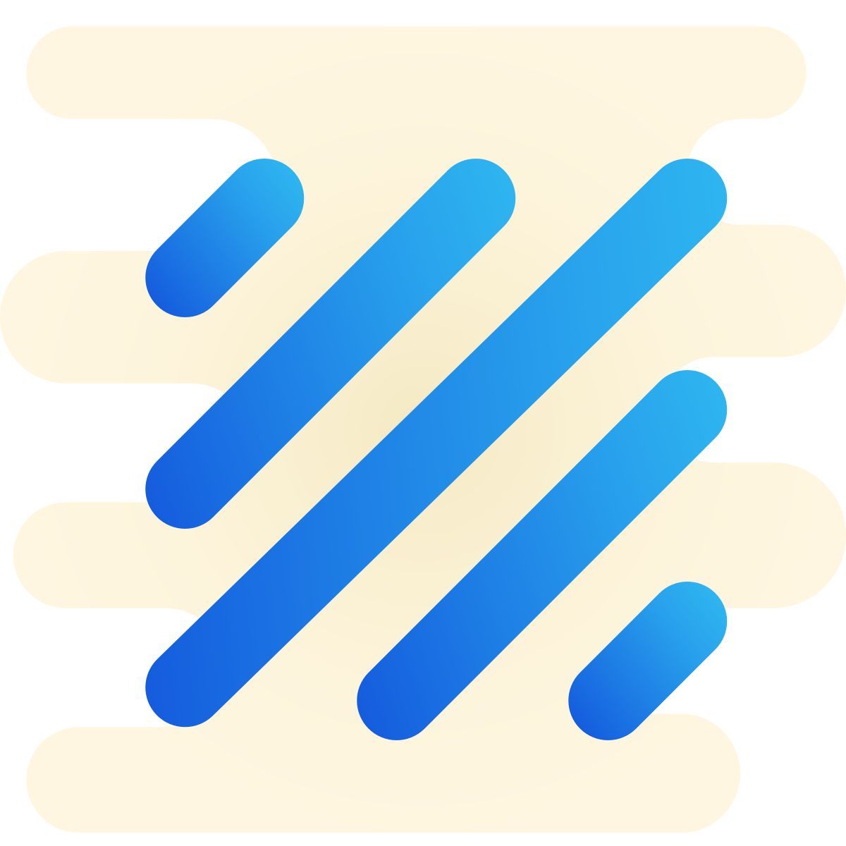 cute clipart style 对角线 icon