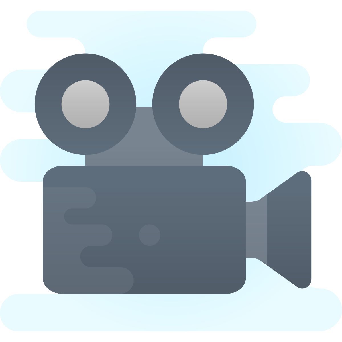 cute clipart style documentary icon