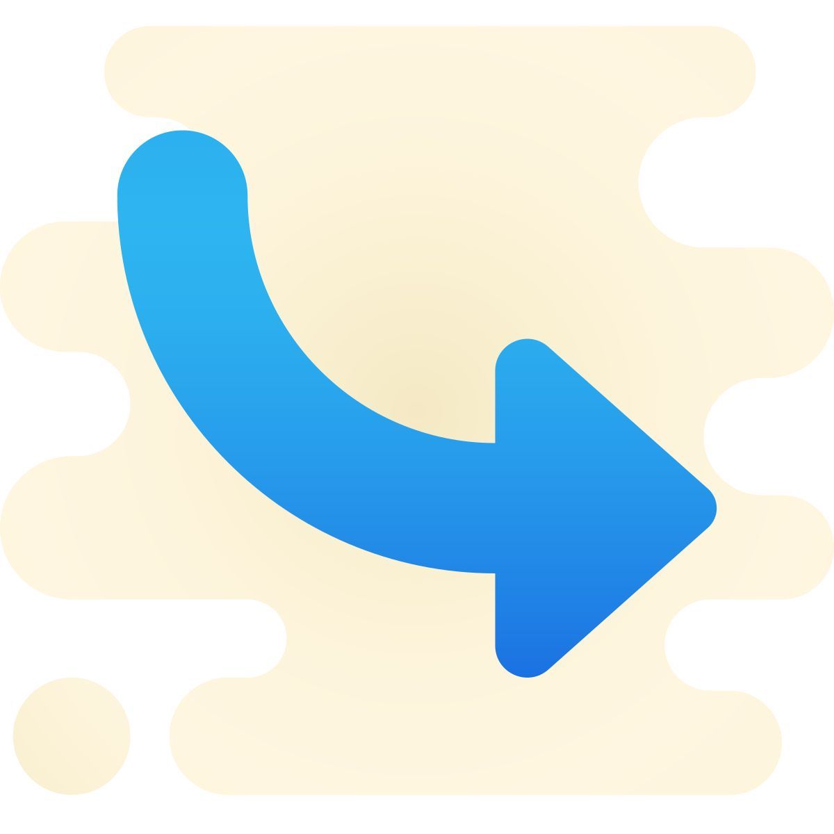 cute clipart style unten rechts icon