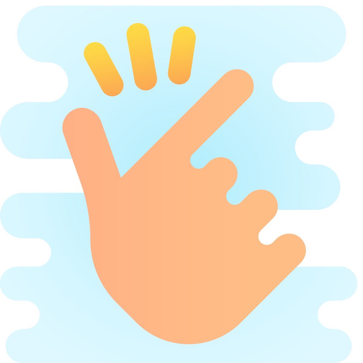 cute clipart style easy icon