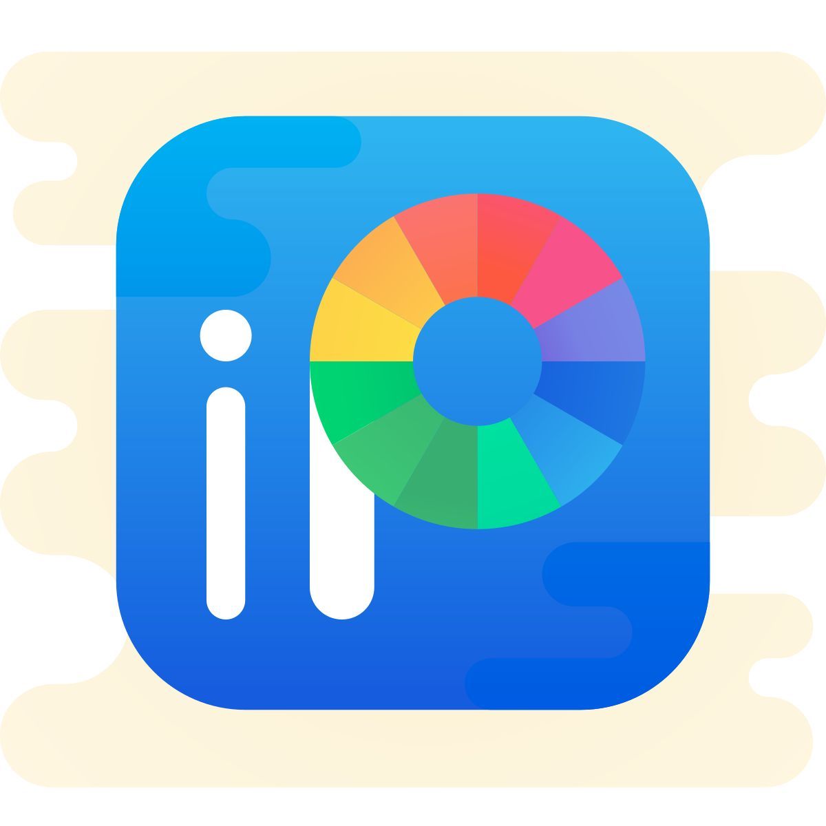 cute clipart style 宜必思油漆 x icon