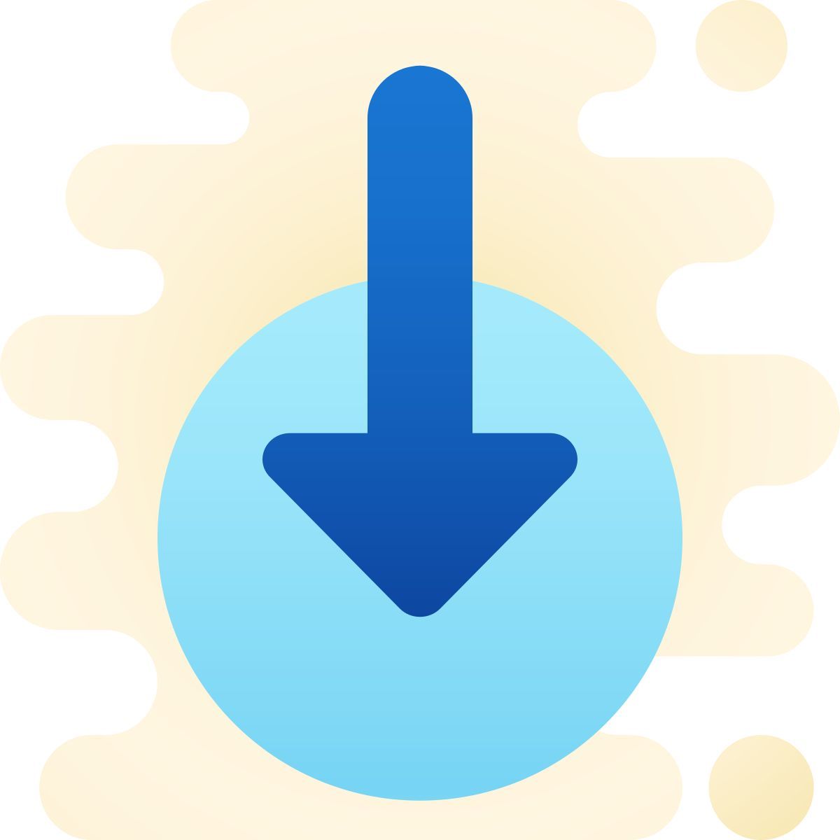 cute clipart style interne icon