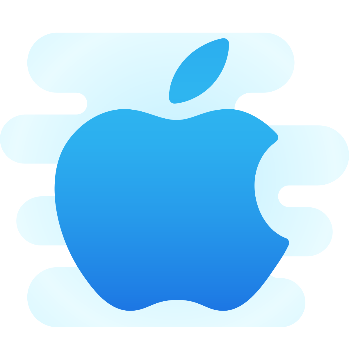 cute clipart style mac os icon