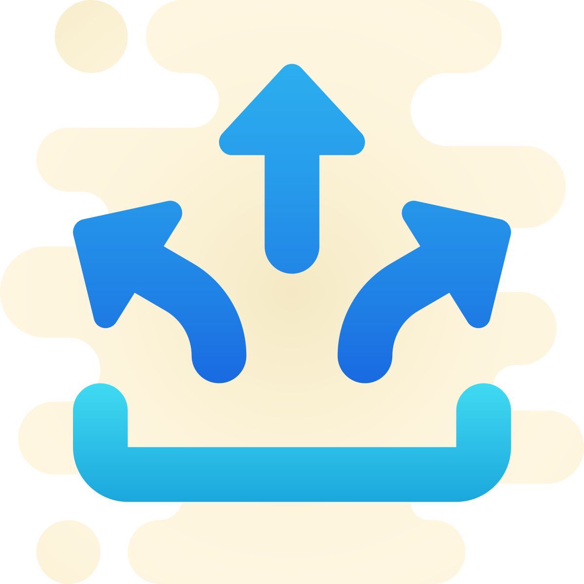 cute clipart style salida icon