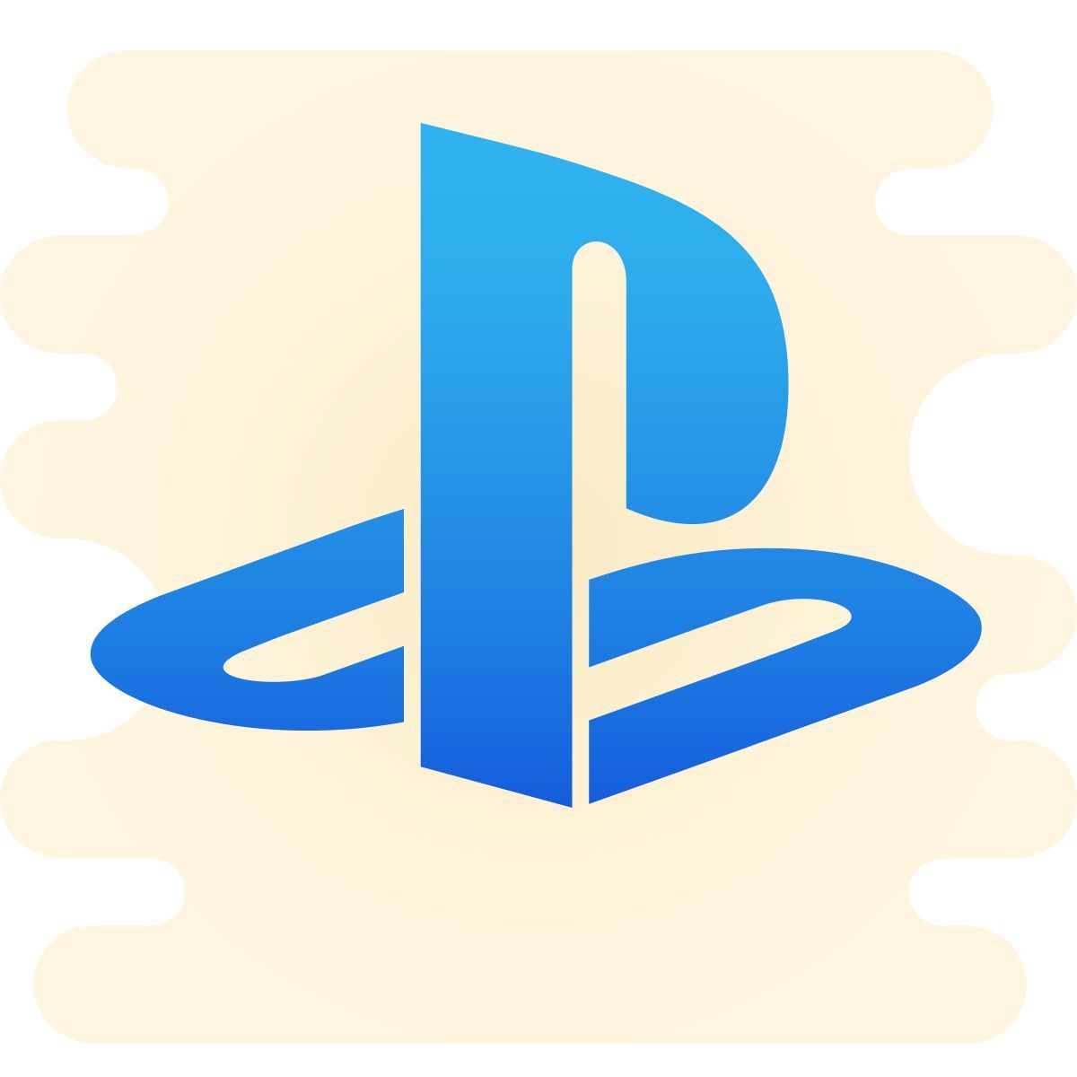cute clipart style playstation icon