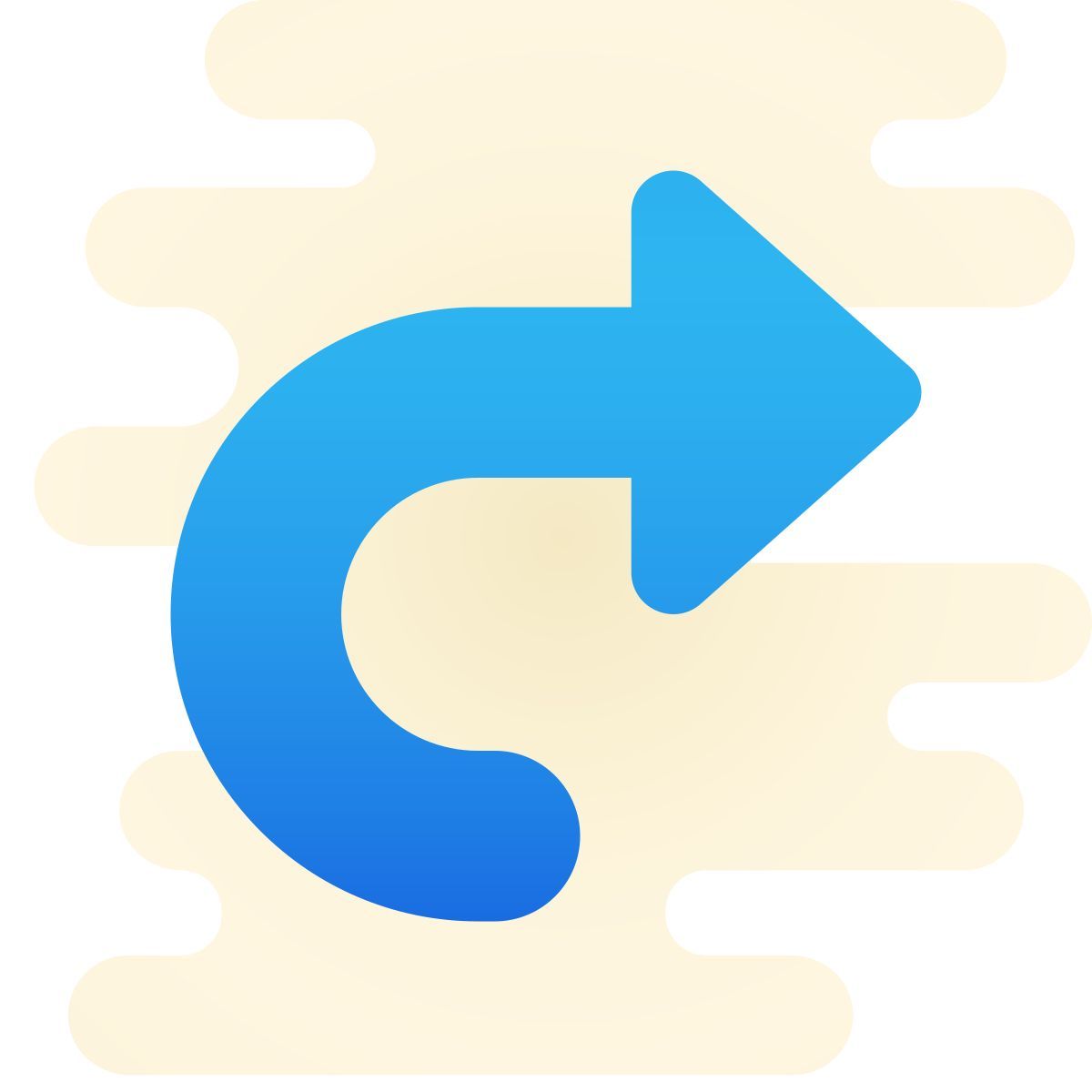 cute clipart style refaire icon