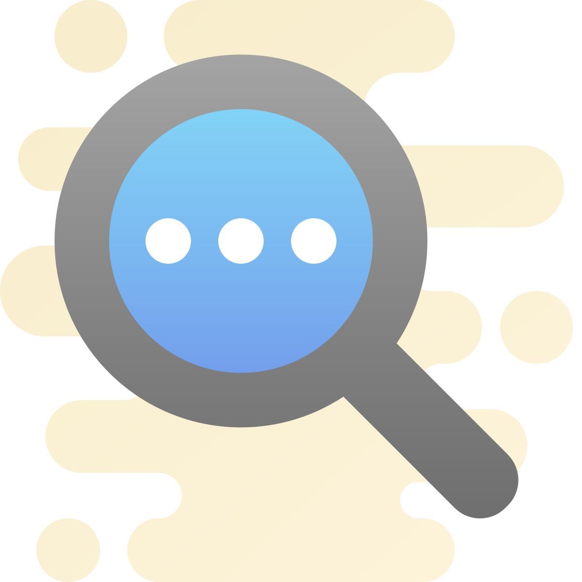 cute clipart style rechercher plus icon