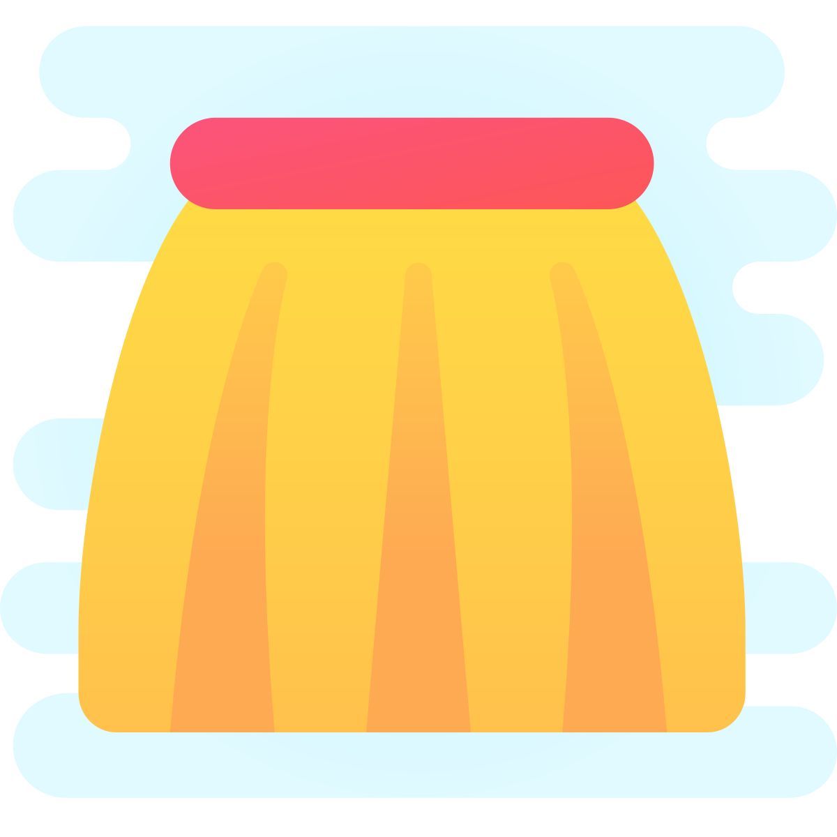 cute clipart style gonna icon