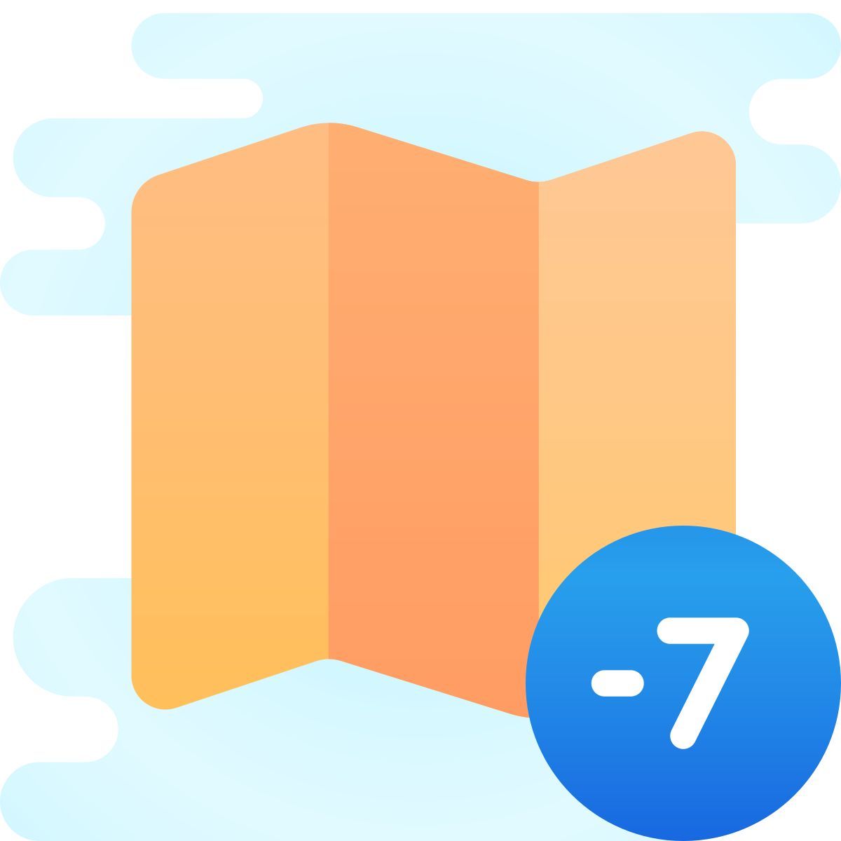 cute clipart style zeitzone  7 icon