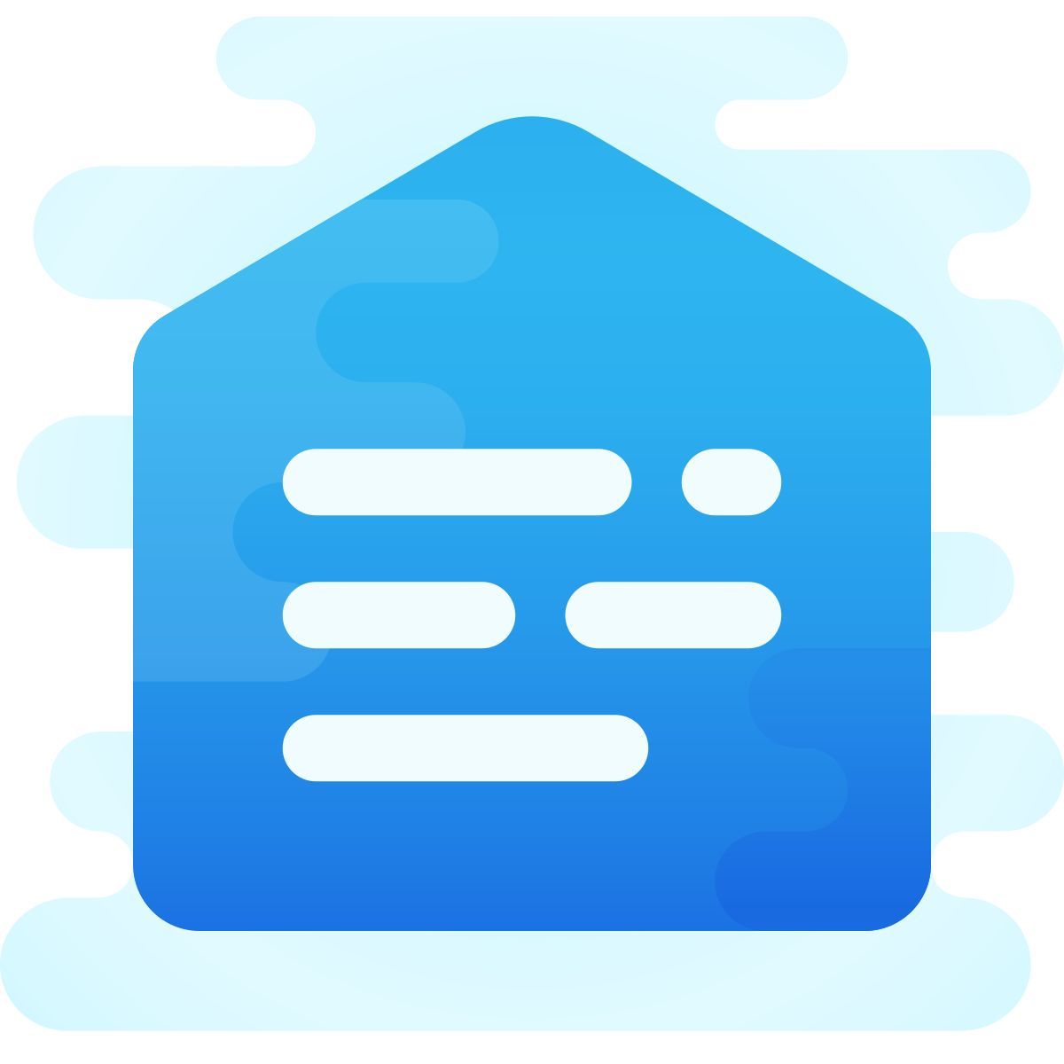 cute clipart style 顶部菜单 icon