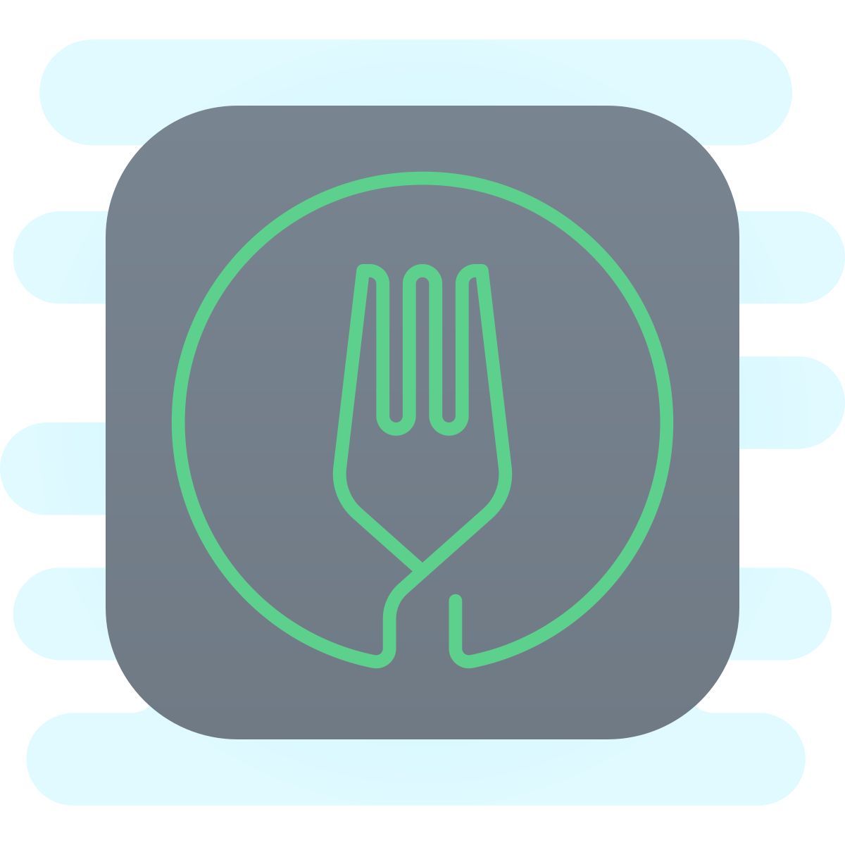 cute clipart style uber mange icon