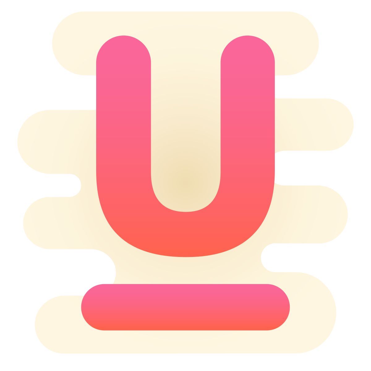 cute clipart style subrayar icon