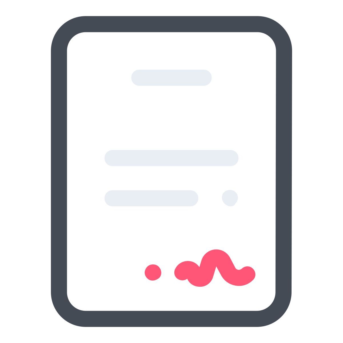 pastel color style 협정 icon