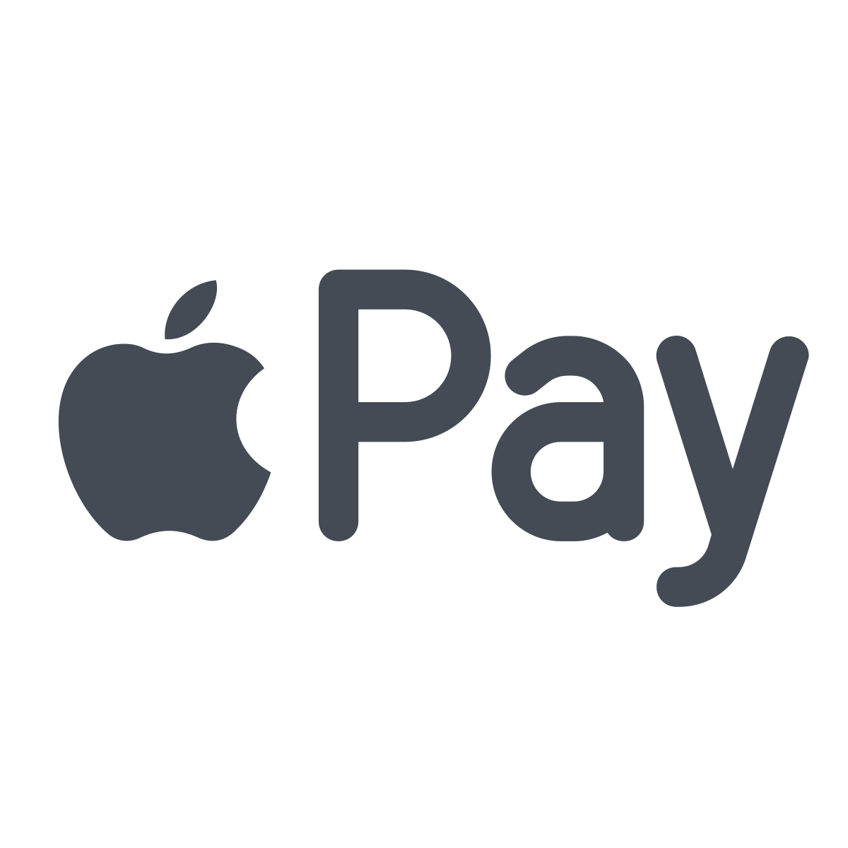 pastel color style apple pay icon