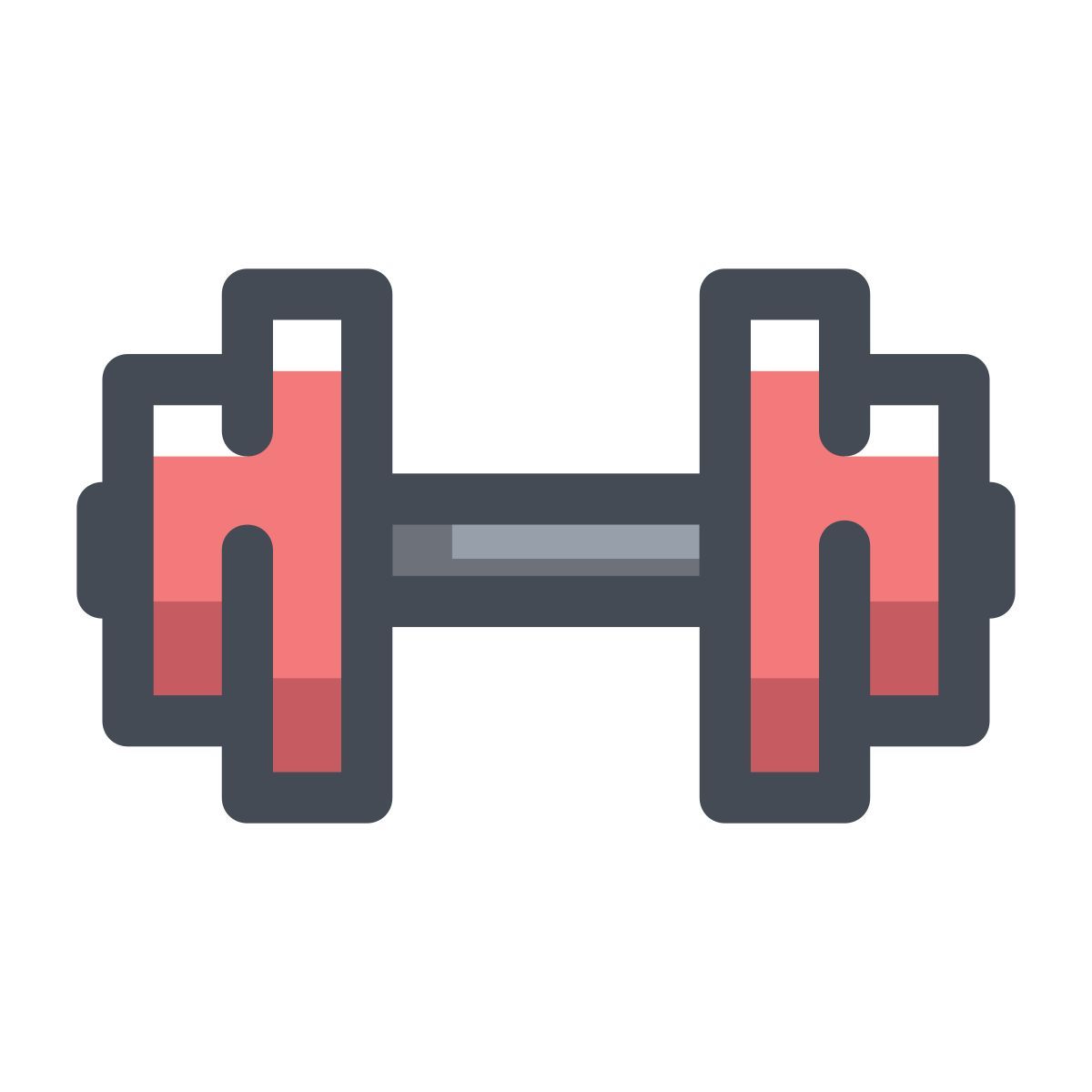 pastel color style bilanciere icon