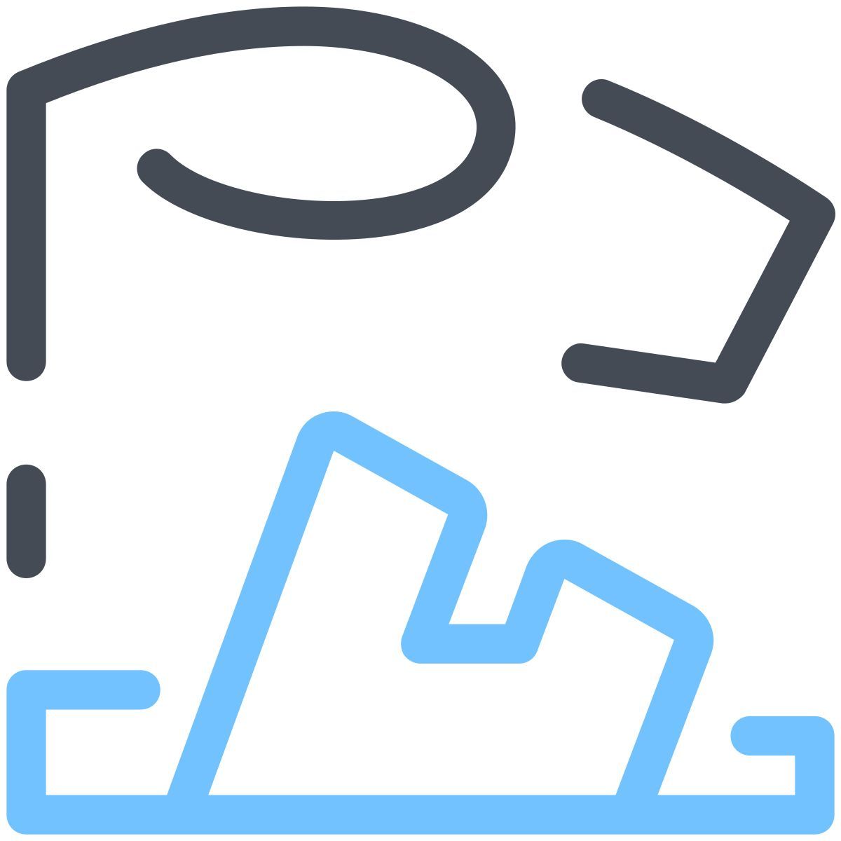 pastel color style beach clothes icon