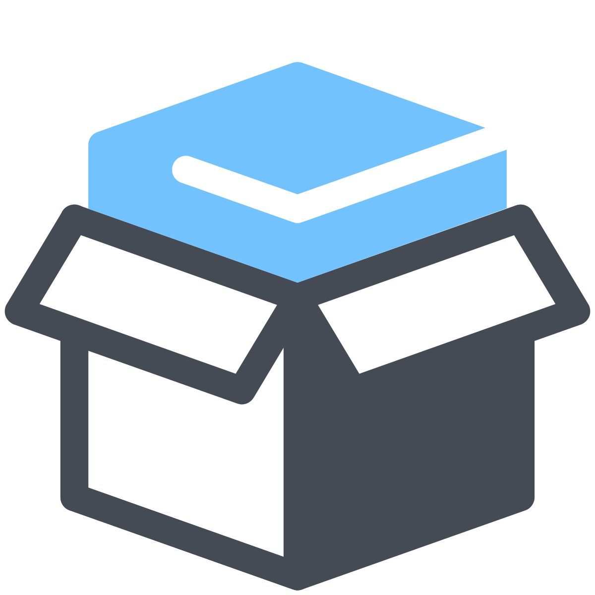 pastel color style 大包裹 icon