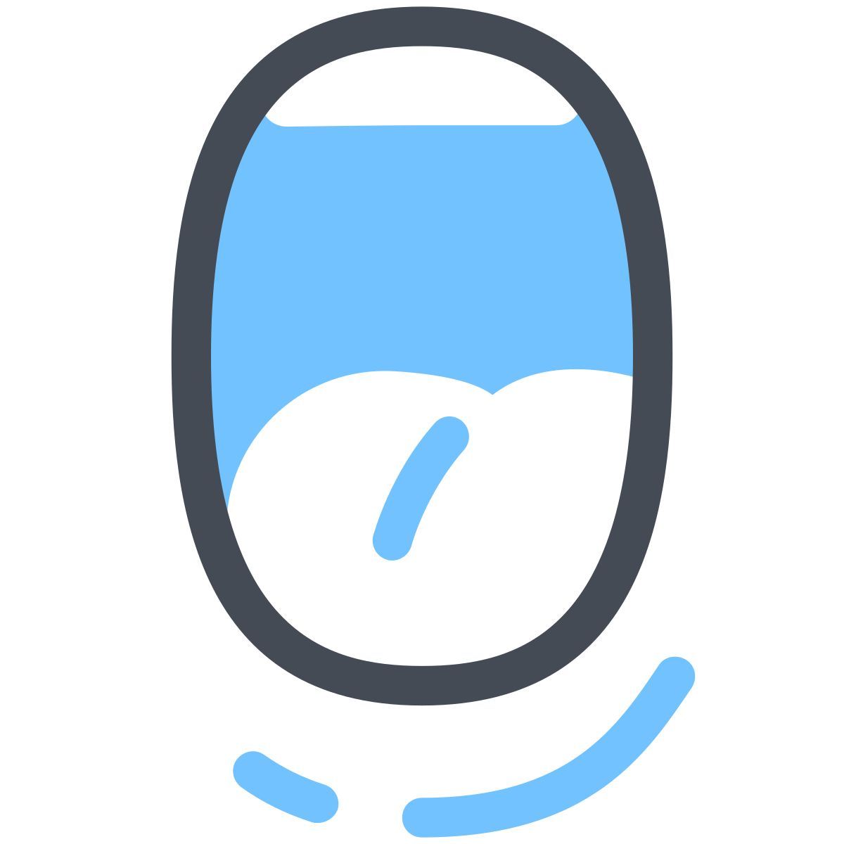 pastel color style mamada icon