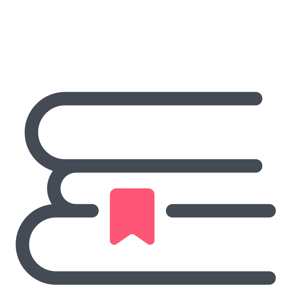 pastel color style books 1 icon