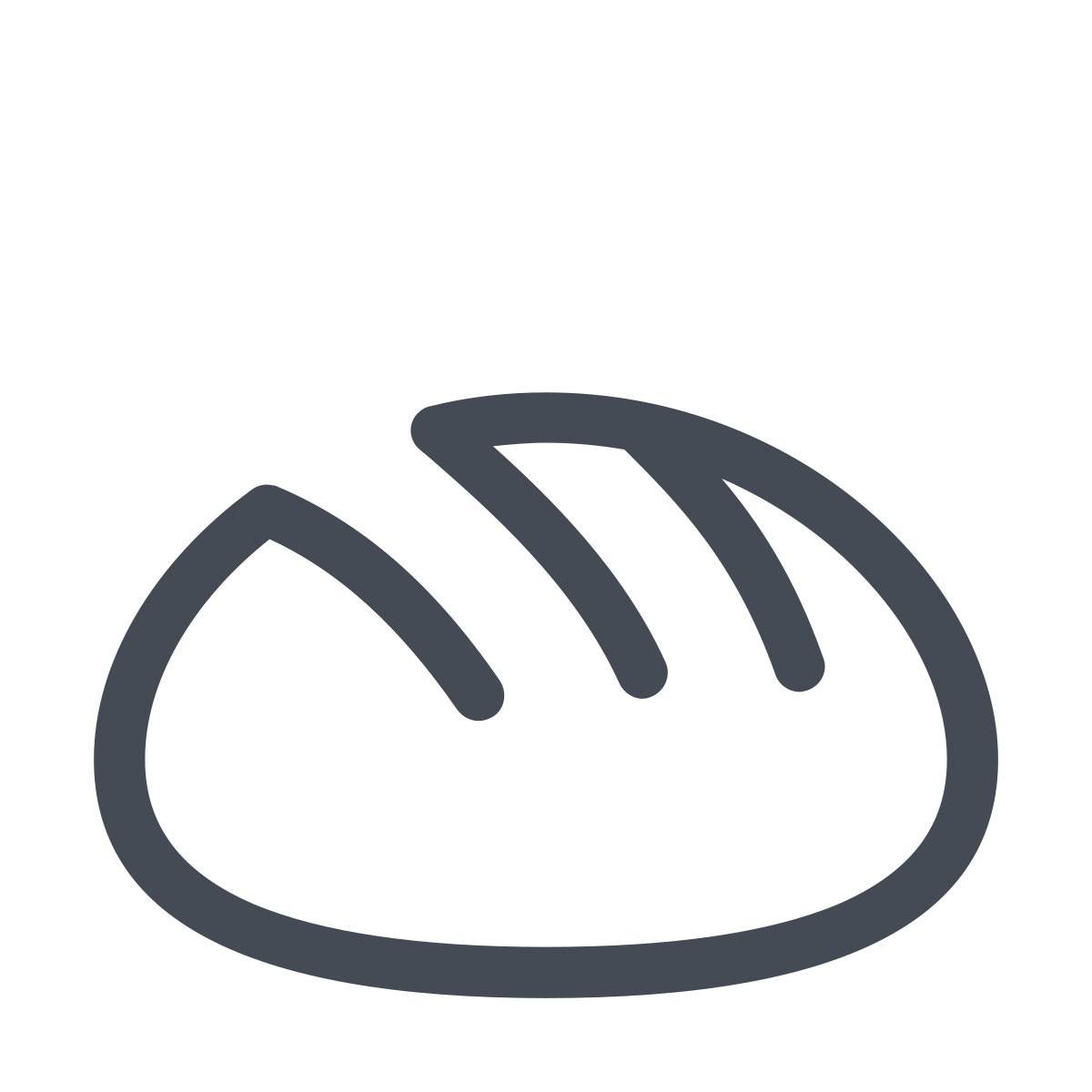 pastel color style bread  v2 icon