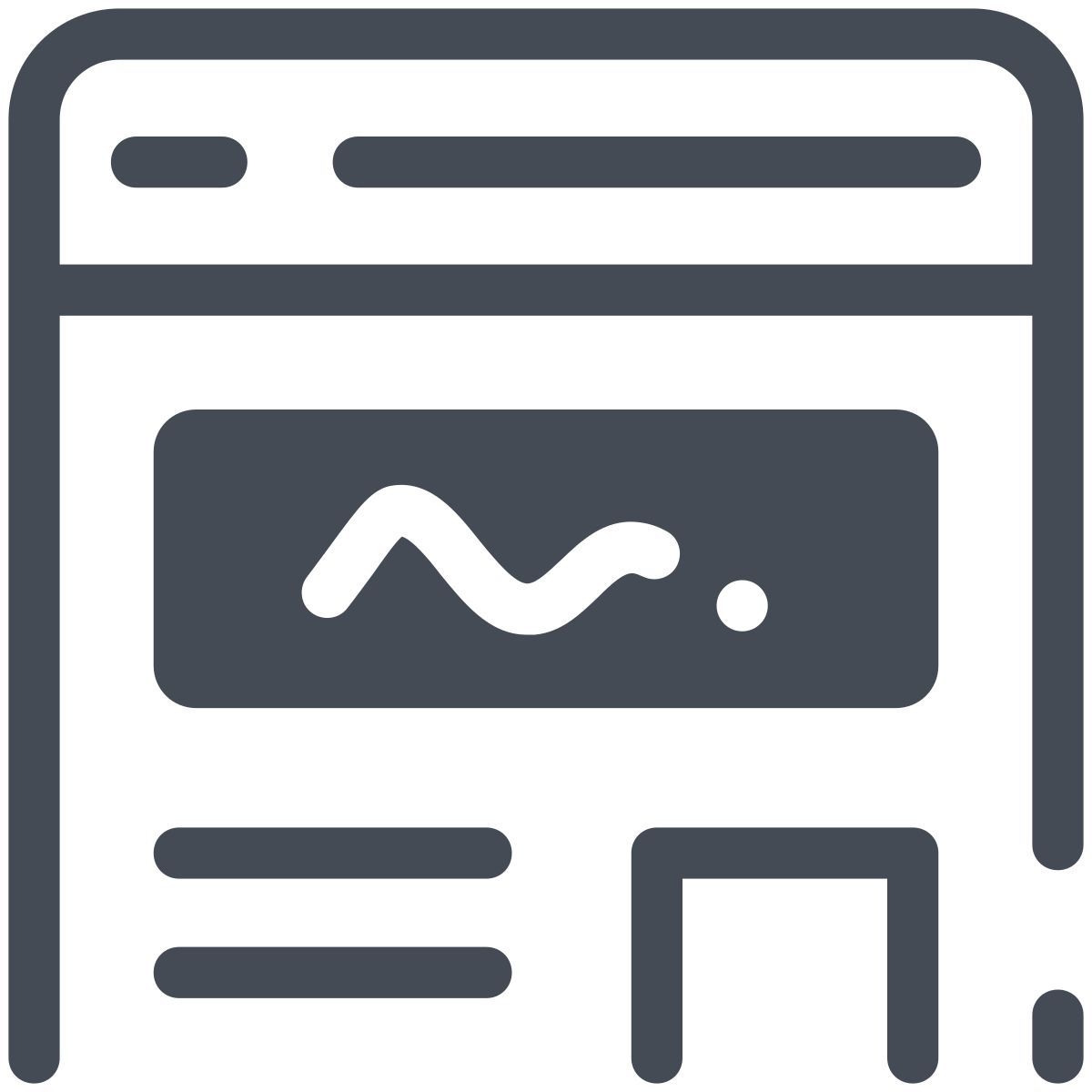 pastel color style browserfenster icon