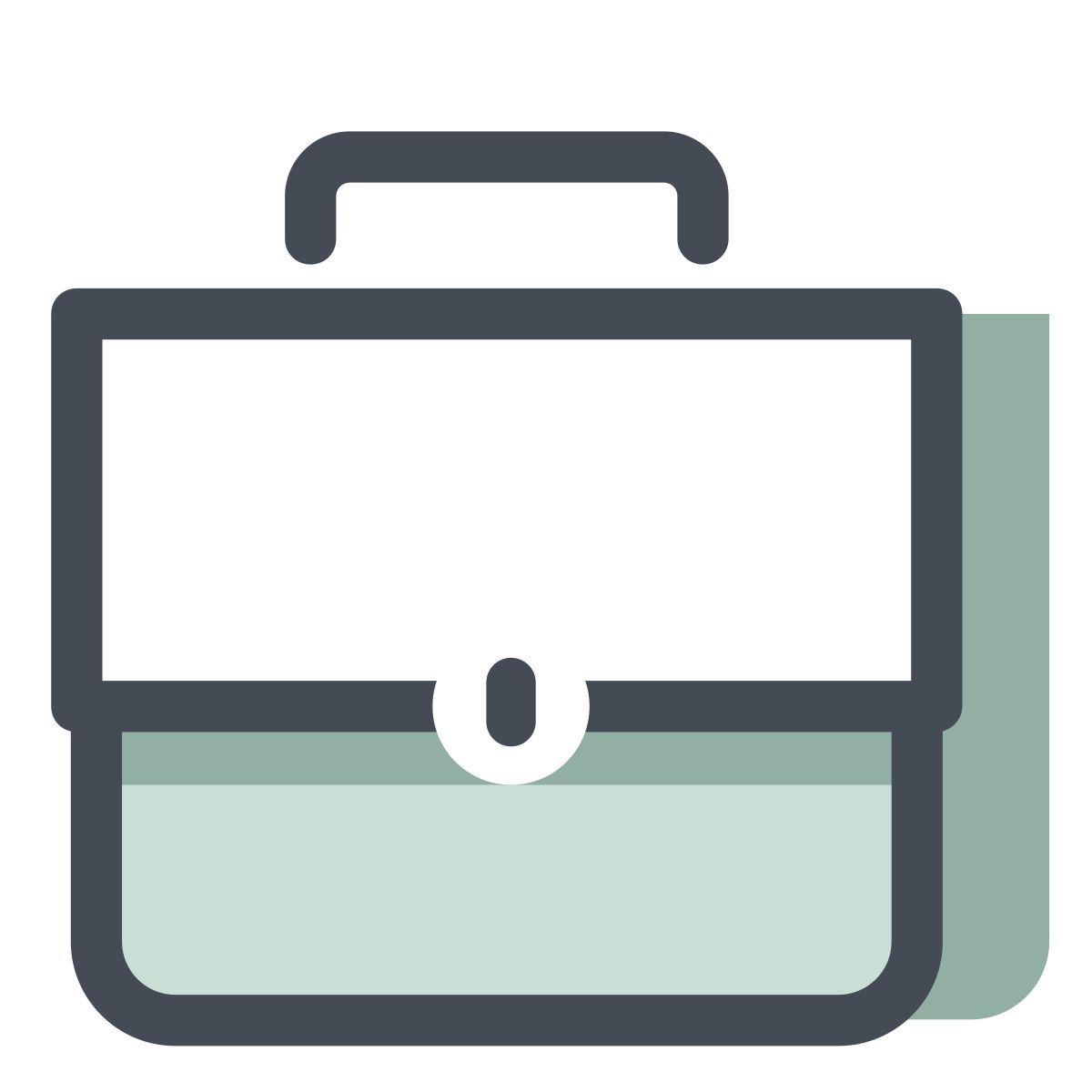 pastel color style 사업 icon