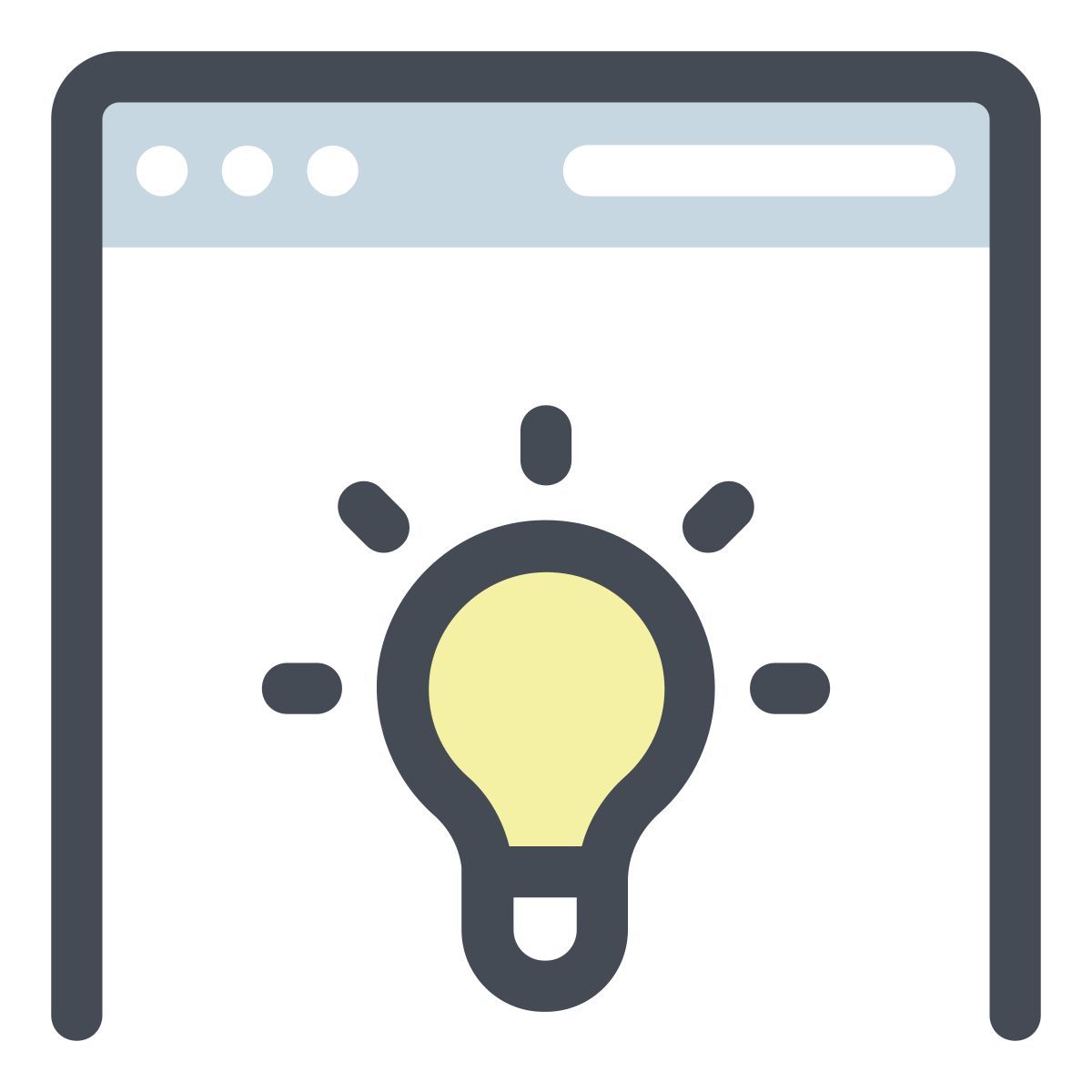 pastel color style call to action icon