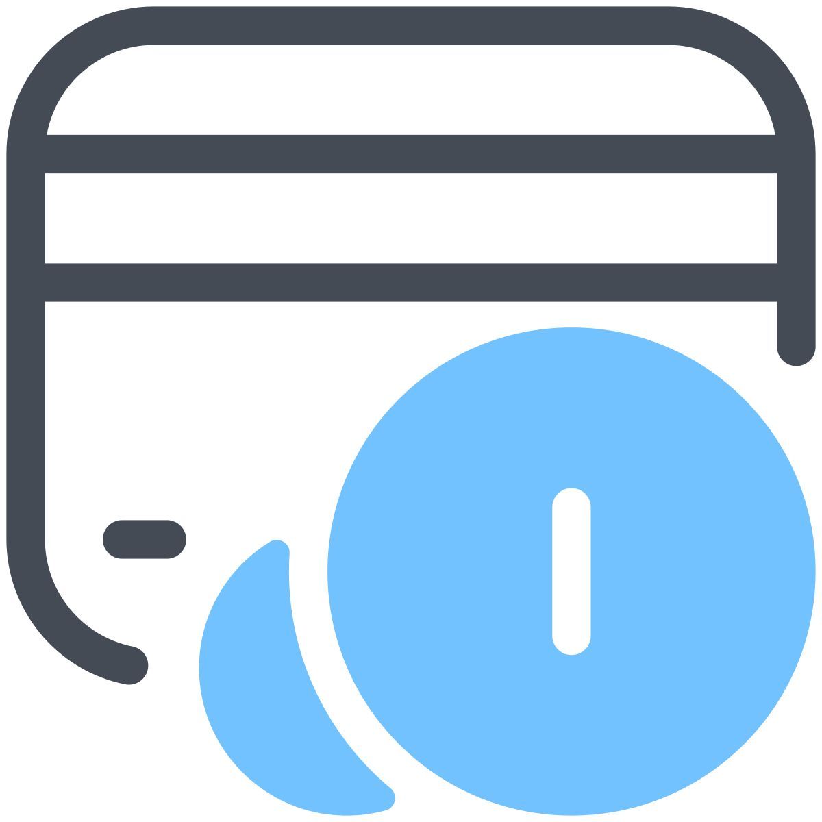 pastel color style 卡正在使用中 icon