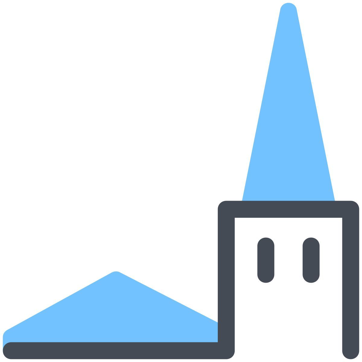 pastel color style königreich icon