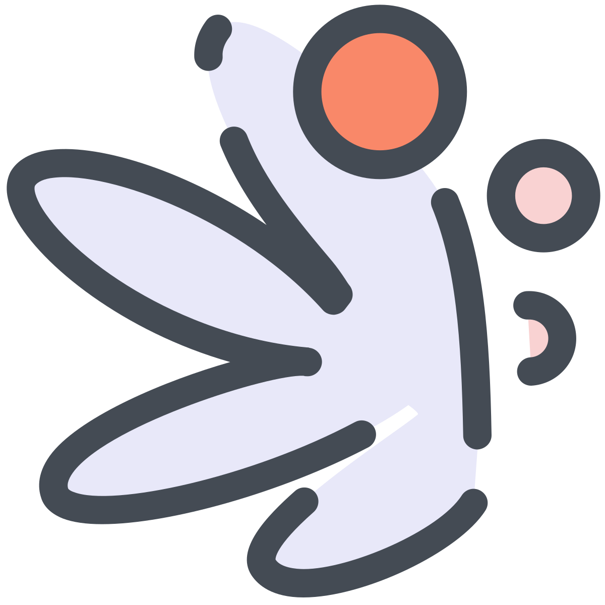 pastel color style christmas holly  v2 icon