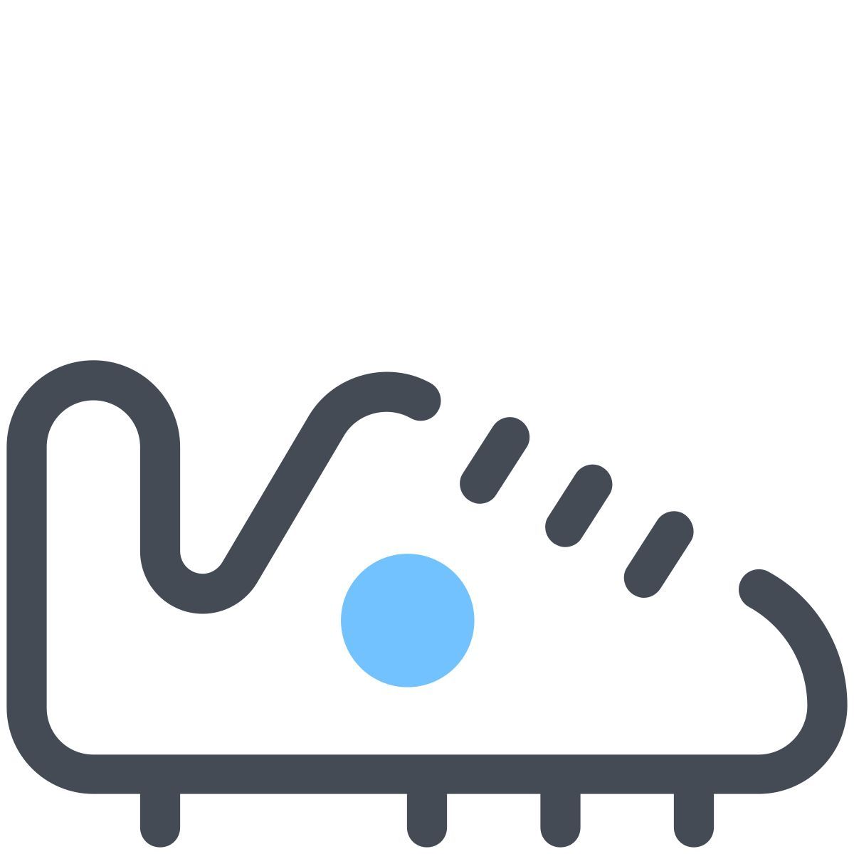 pastel color style 防滑 icon