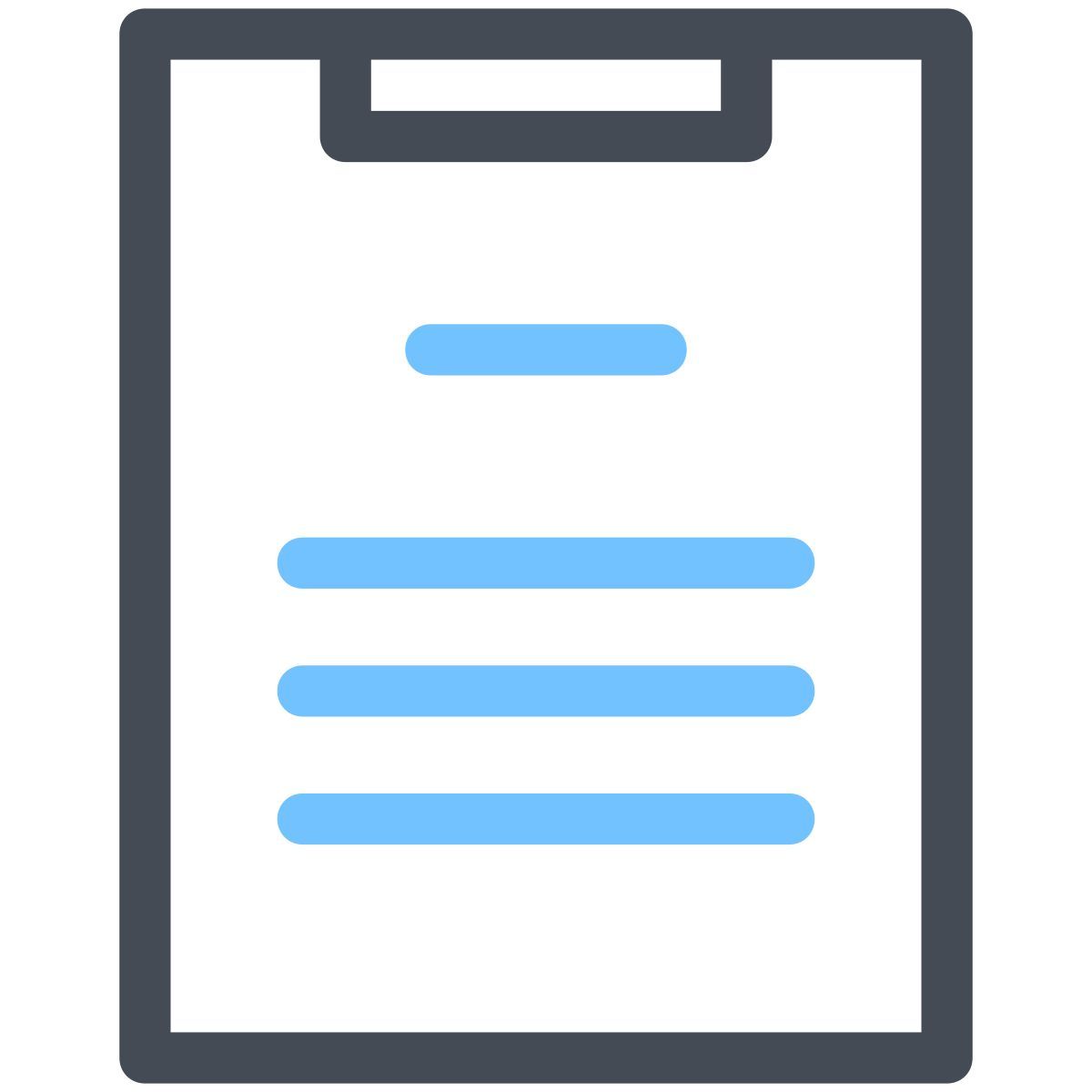 pastel color style presse papiers icon