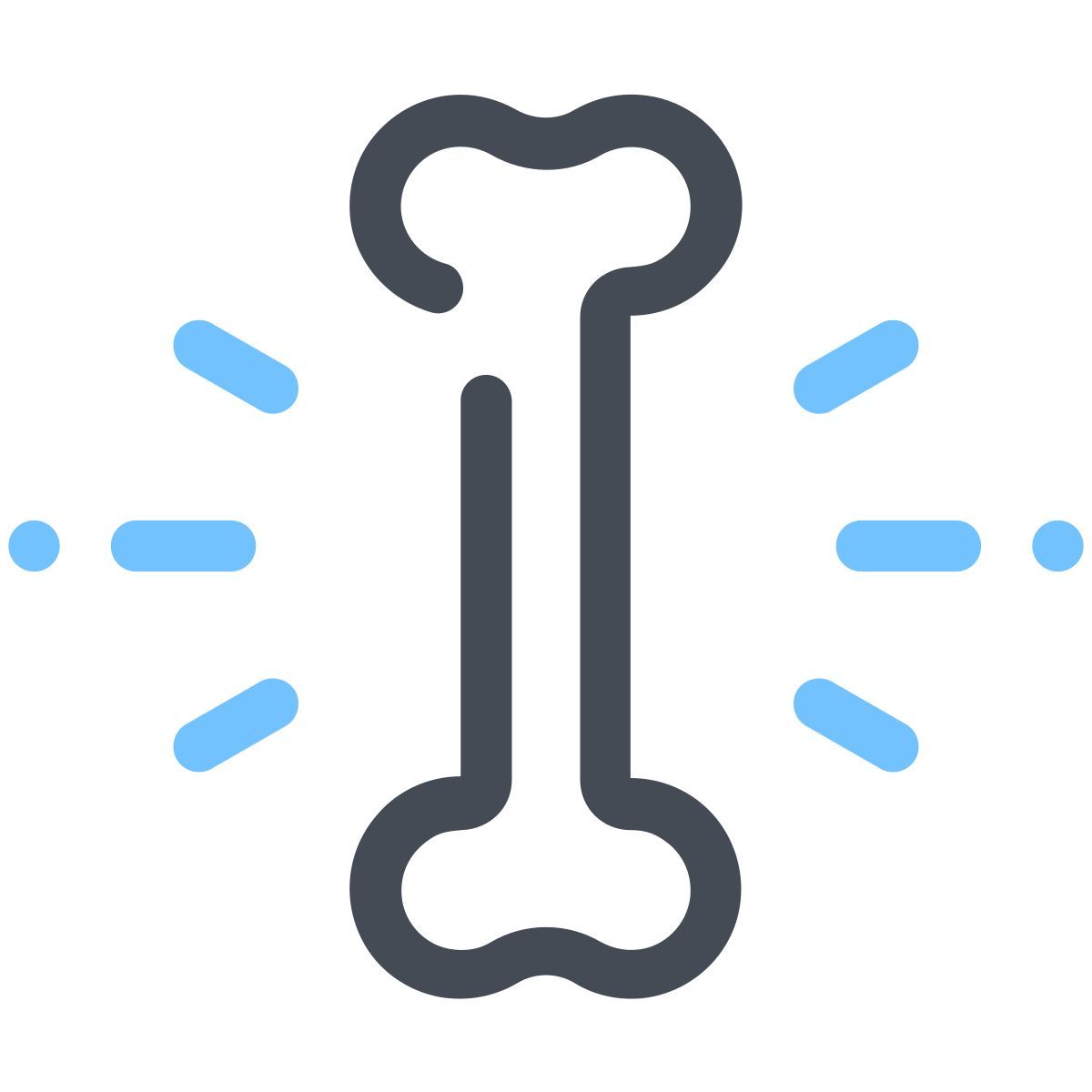 pastel color style 狗骨头 icon