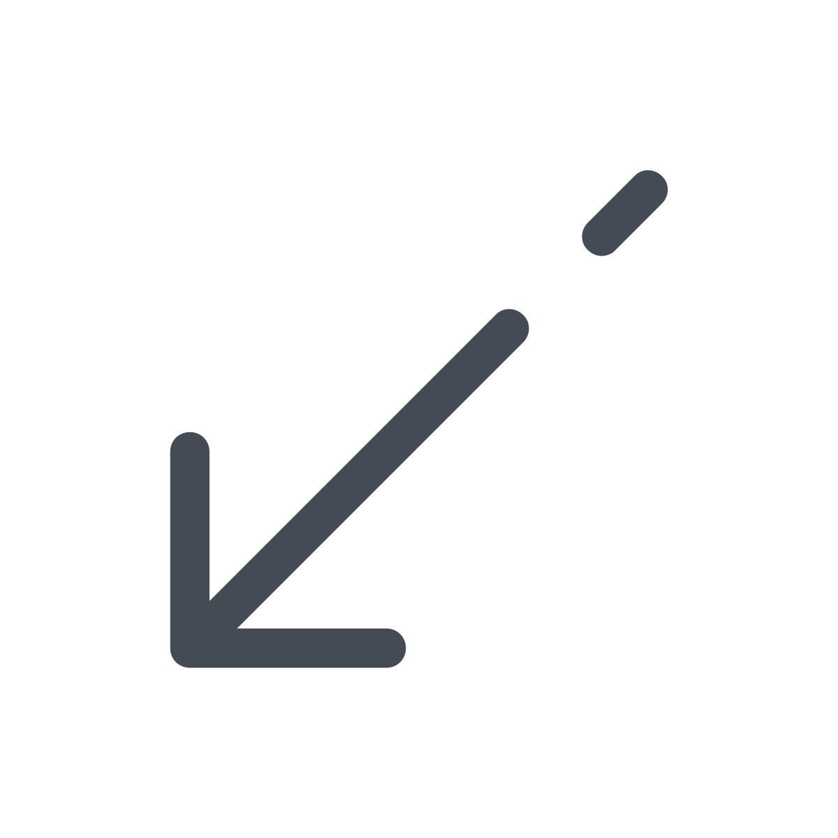 pastel color style 왼쪽 아래로 icon